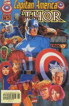 CAPITAN AMERICA & THOR 34-Panini Comics- nuvolosofumetti.