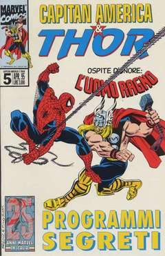 CAPITAN AMERICA & THOR 5-Panini Comics- nuvolosofumetti.