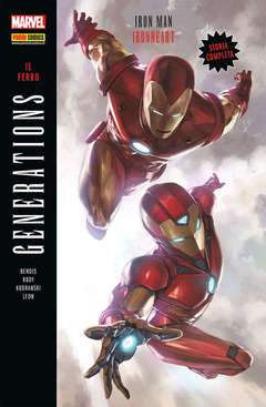GENERATIONS - IRON MAN E IRONHEART IL FERRO 193-PANINI COMICS- nuvolosofumetti.