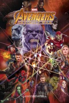 INFINITY GAUNTLET IL GUANTO DELL`INFINITO MOVIE VARIANT                                              191-PANINI COMICS- nuvolosofumetti.