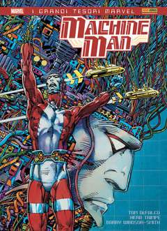 MACHINE MAN DI BARRY WINDSOR SMITH - I GRANDI TESORI MARVEL-Panini Comics- nuvolosofumetti.