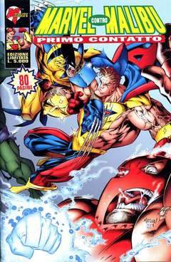 MARVEL CONTRO MALIBU-Panini Comics- nuvolosofumetti.