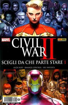 CIVIL WAR II - scegli da che parte stare 1-Panini Comics- nuvolosofumetti.