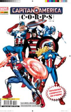 Capitan America corps - MARVEL ICON 12-PANINI COMICS- nuvolosofumetti.