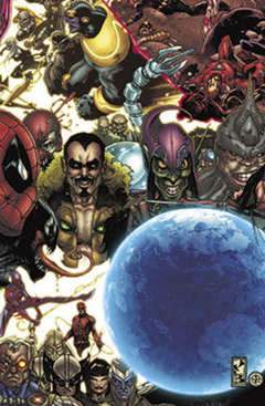 SECRET WARS  variant S. Bianchi 8-Panini Comics- nuvolosofumetti.