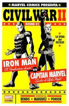 CIVIL WAR II variant cover 1-Panini Comics- nuvolosofumetti.