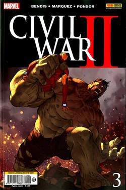 CIVIL WAR II 3-Panini Comics- nuvolosofumetti.