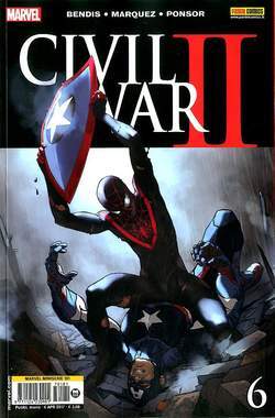 CIVIL WAR II 6-Panini Comics- nuvolosofumetti.