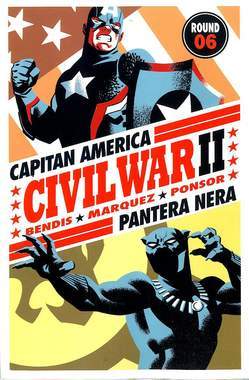 CIVIL WAR II variant cover 6 6-Panini Comics- nuvolosofumetti.