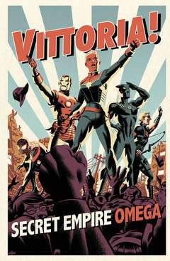 SECRET EMPIRE OMEGA VARIANT SUPER FX-PANINI COMICS- nuvolosofumetti.
