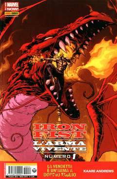 IRON FIST L'ARMA VIVENTE 1-Panini Comics- nuvolosofumetti.