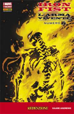IRON FIST L'ARMA VIVENTE 4-Panini Comics- nuvolosofumetti.