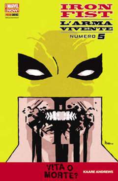 IRON FIST L'ARMA VIVENTE 5-Panini Comics- nuvolosofumetti.