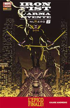 IRON FIST L'ARMA VIVENTE 6-Panini Comics- nuvolosofumetti.