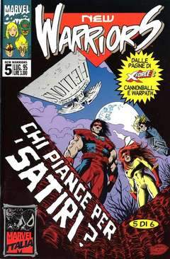 NEW WARRIORS 5-Panini Comics- nuvolosofumetti.