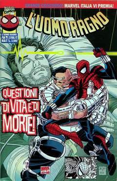 UOMO RAGNO-spider-man 217-Panini Comics- nuvolosofumetti.