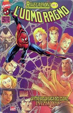 UOMO RAGNO-spider-man 224-Panini Comics- nuvolosofumetti.