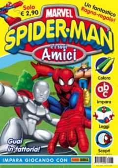 SPIDERMAN E I SUOI AMICI MAGAZINE PER BAMBINI 6-Panini Comics- nuvolosofumetti.