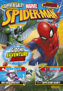 Spider-Man magazine 5-PANINI COMICS- nuvolosofumetti.