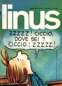 LINUS '79 5-MILANO LIBRI- nuvolosofumetti.