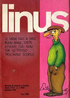 LINUS '81 1-MILANO LIBRI- nuvolosofumetti.