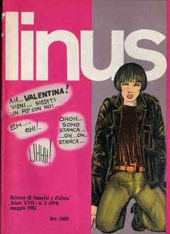 LINUS '81 5-MILANO LIBRI- nuvolosofumetti.
