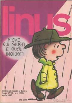 LINUS '82 4-MILANO LIBRI- nuvolosofumetti.