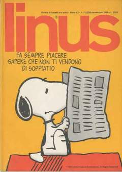 LINUS '84 11-MILANO LIBRI- nuvolosofumetti.