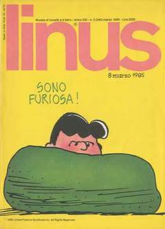 LINUS '85 3-MILANO LIBRI- nuvolosofumetti.
