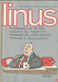 LINUS '87 10-MILANO LIBRI- nuvolosofumetti.