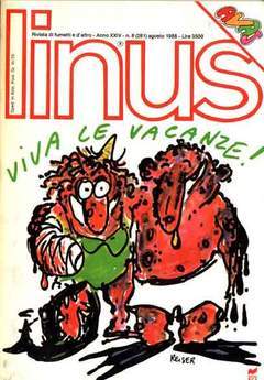 LINUS '88 8-MILANO LIBRI- nuvolosofumetti.