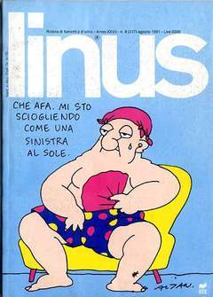 LINUS '91 8-MILANO LIBRI- nuvolosofumetti.