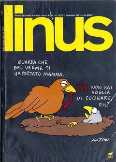 LINUS '91 12-MILANO LIBRI- nuvolosofumetti.