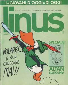 LINUS '92 6-MILANO LIBRI- nuvolosofumetti.