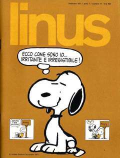 LINUS '71 2-MILANO LIBRI- nuvolosofumetti.