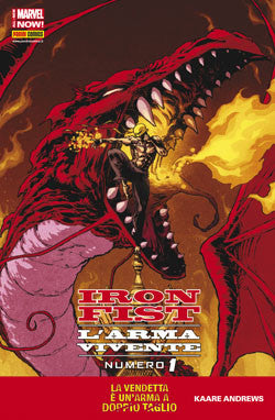 IRON FIST L'ARMA VIVENTE-Panini Comics- nuvolosofumetti.