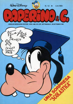 PAPERINO & C. 12-WALT DISNEY ITA- nuvolosofumetti.