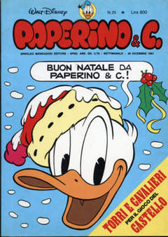 PAPERINO & C. 25-WALT DISNEY ITA- nuvolosofumetti.