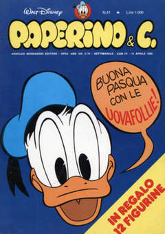 PAPERINO & C. 41-WALT DISNEY ITA- nuvolosofumetti.