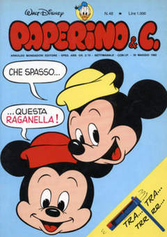 PAPERINO & C. 48-WALT DISNEY ITA- nuvolosofumetti.