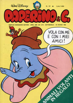 PAPERINO & C. 51-WALT DISNEY ITA- nuvolosofumetti.