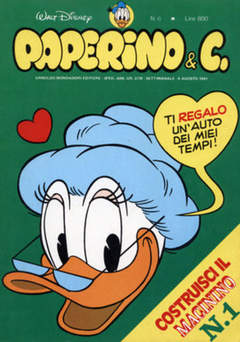 PAPERINO & C. 6-WALT DISNEY ITA- nuvolosofumetti.