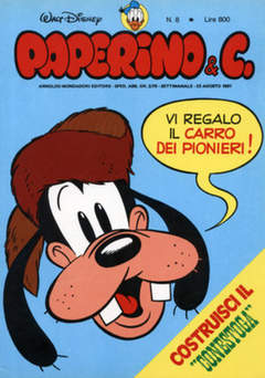 PAPERINO & C. 8-WALT DISNEY ITA- nuvolosofumetti.