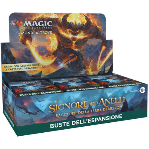 Magic Mondi Altrove espansione Box 30 buste Il signore degli anelli