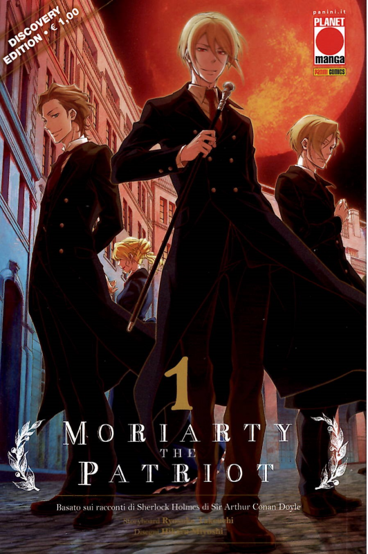 Moriarty the Patriot 1 discovery edition