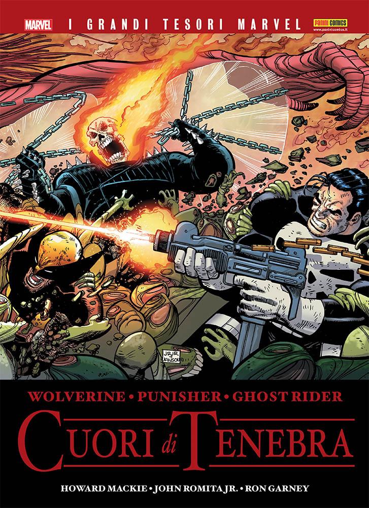 Wolverine Punisher Ghost Rider Cuori di tenebra-PANINI COMICS- nuvolosofumetti.