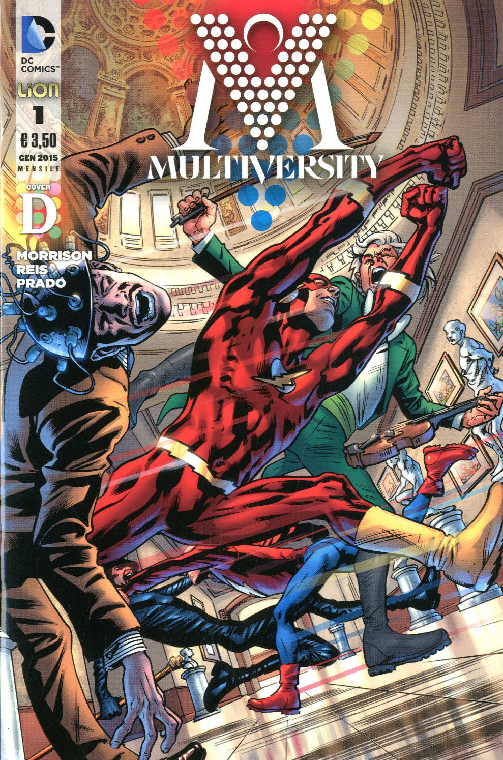 MULTIVERSITY cover D # 1 13-LION- nuvolosofumetti.