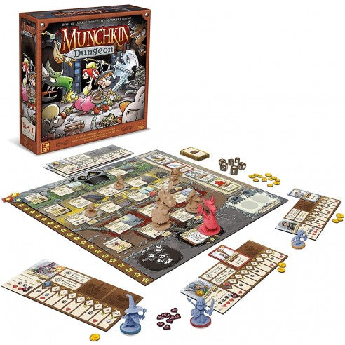 Munchkin Dungeon, Asmodee, nuvolosofumetti,