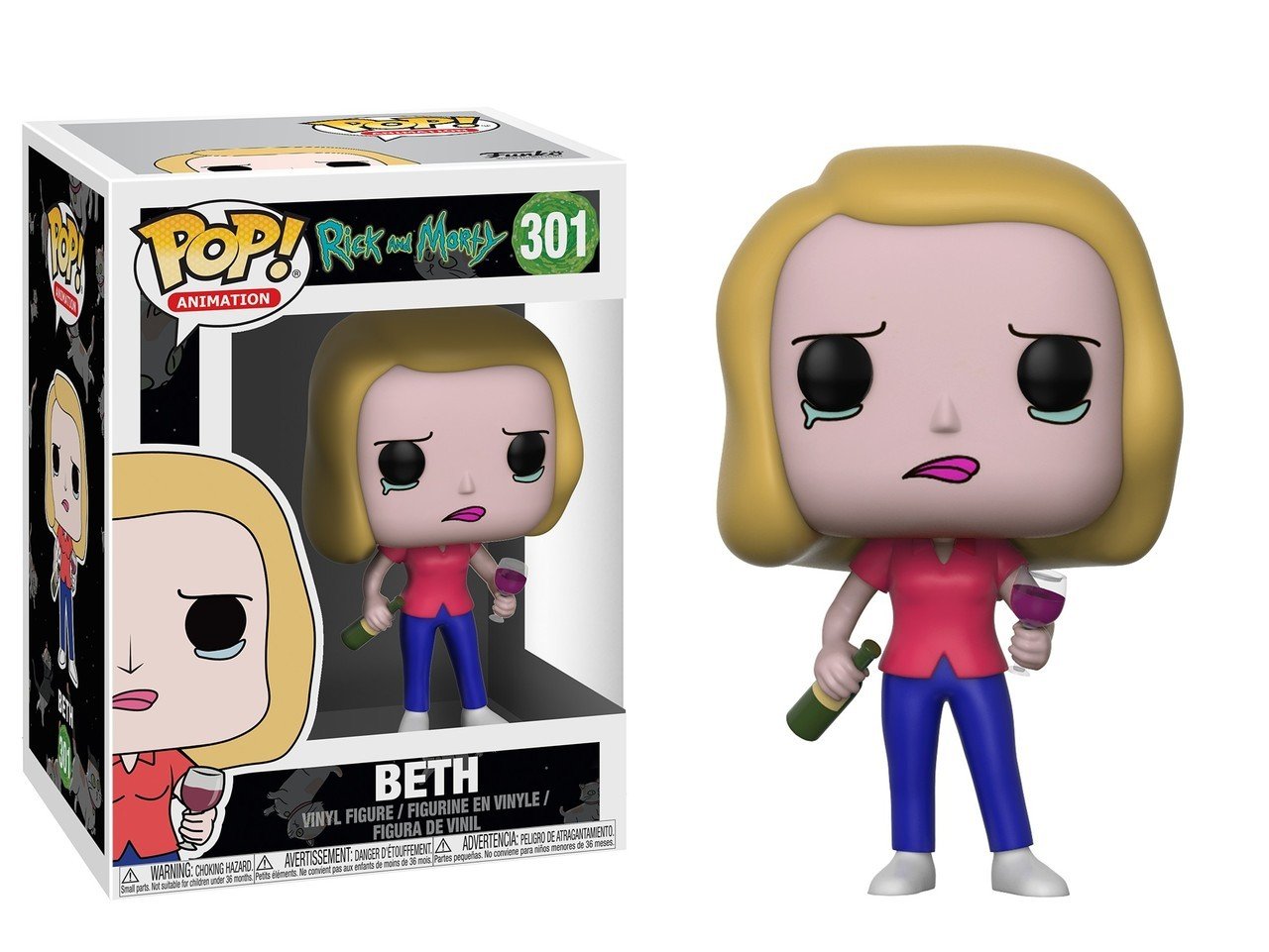 Rick and Morty - Beth POP 301-funko- nuvolosofumetti.