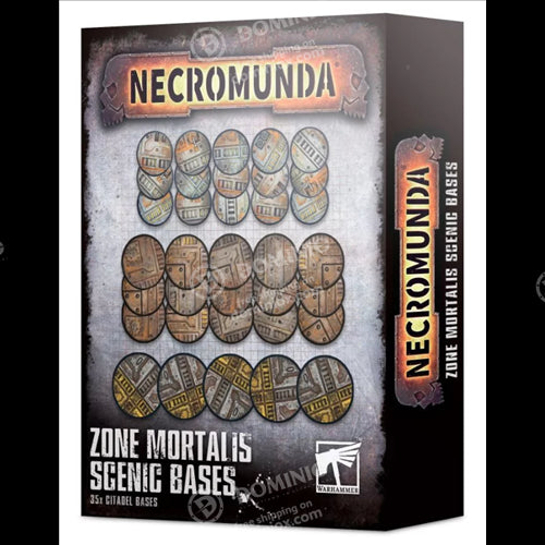 NECROMUNDA: ZONE MORTALIS SCENIC BASES, GAMES WORKSHOP, nuvolosofumetti,